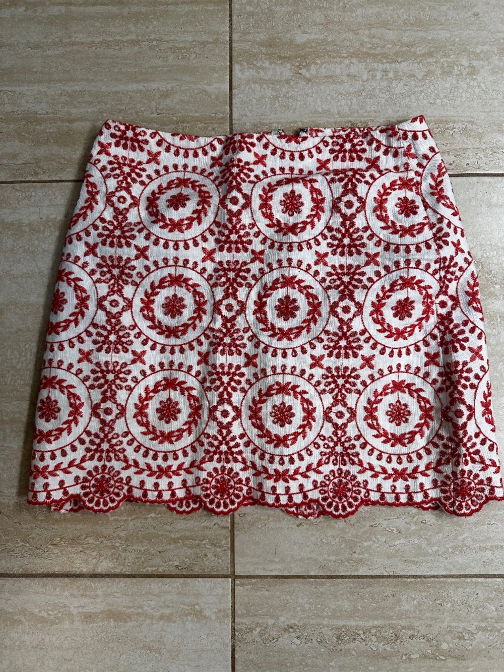 Vibrant embroidered Skirt